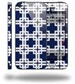 Boxed Navy Blue - Decal Style Vinyl Skin (compatible with Apple Original iPhone 5, NOT the iPhone 5C or 5S)