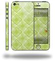 Wavey Sage Green - Decal Style Vinyl Skin (compatible with Apple Original iPhone 5, NOT the iPhone 5C or 5S)