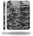 HEX Mesh Camo 01 Gray - Decal Style Vinyl Skin (compatible with Apple Original iPhone 5, NOT the iPhone 5C or 5S)