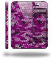HEX Mesh Camo 01 Pink - Decal Style Vinyl Skin (compatible with Apple Original iPhone 5, NOT the iPhone 5C or 5S)