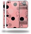 Lots of Dots Pink on Pink - Decal Style Vinyl Skin (compatible with Apple Original iPhone 5, NOT the iPhone 5C or 5S)