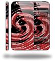 Alecias Swirl 02 Red - Decal Style Vinyl Skin (compatible with Apple Original iPhone 5, NOT the iPhone 5C or 5S)