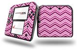 Zig Zag Pinks - Decal Style Vinyl Skin fits Nintendo 2DS - 2DS NOT INCLUDED