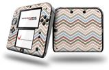 Zig Zag Colors 03 - Decal Style Vinyl Skin fits Nintendo 2DS - 2DS NOT INCLUDED