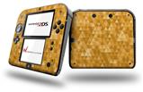 Triangle Mosaic Orange - Decal Style Vinyl Skin fits Nintendo 2DS - 2DS NOT INCLUDED