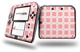Squared Pink - Decal Style Vinyl Skin fits Nintendo 2DS - 2DS NOT INCLUDED