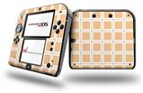 Squared Peach - Decal Style Vinyl Skin fits Nintendo 2DS - 2DS NOT INCLUDED