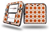 Boxed Burnt Orange - Decal Style Vinyl Skin fits Nintendo 2DS - 2DS NOT INCLUDED