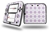 Boxed Lavender - Decal Style Vinyl Skin fits Nintendo 2DS - 2DS NOT INCLUDED