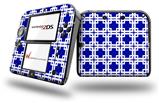 Boxed Royal Blue - Decal Style Vinyl Skin fits Nintendo 2DS - 2DS NOT INCLUDED