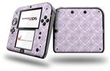 Wavey Lavender - Decal Style Vinyl Skin fits Nintendo 2DS - 2DS NOT INCLUDED