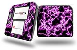 Electrify Hot Pink - Decal Style Vinyl Skin fits Nintendo 2DS - 2DS NOT INCLUDED