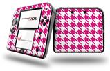 Houndstooth Hot Pink - Decal Style Vinyl Skin fits Nintendo 2DS - 2DS NOT INCLUDED