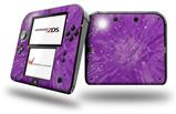 Stardust Purple - Decal Style Vinyl Skin fits Nintendo 2DS - 2DS NOT INCLUDED