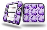 Petals Purple - Decal Style Vinyl Skin fits Nintendo 2DS - 2DS NOT INCLUDED