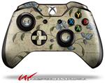 Decal Style Skin for Microsoft XBOX One Wireless Controller Flowers and Berries Blue - (CONTROLLER NOT INCLUDED)