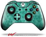 Decal Style Skin for Microsoft XBOX One Wireless Controller Triangle Mosaic Seafoam Green - (CONTROLLER NOT INCLUDED)