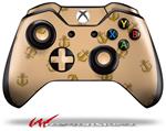 Decal Style Skin for Microsoft XBOX One Wireless Controller Anchors Away Peach - (CONTROLLER NOT INCLUDED)