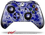Decal Style Skin for Microsoft XBOX One Wireless Controller Scattered Skulls Royal Blue - (CONTROLLER NOT INCLUDED)
