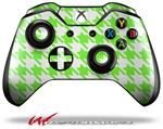 Decal Style Skin for Microsoft XBOX One Wireless Controller Houndstooth Neon Lime Green - (CONTROLLER NOT INCLUDED)