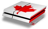 Vinyl Decal Skin Wrap compatible with Sony PlayStation 4 Original Console Canadian Canada Flag (PS4 NOT INCLUDED)