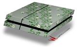 Vinyl Decal Skin Wrap compatible with Sony PlayStation 4 Original Console Victorian Design Green (PS4 NOT INCLUDED)