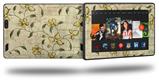 Flowers and Berries Yellow - Decal Style Skin fits 2013 Amazon Kindle Fire HD 7 inch