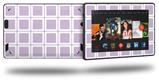 Squared Lavender - Decal Style Skin fits 2013 Amazon Kindle Fire HD 7 inch