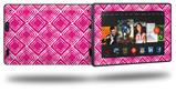 Wavey Fushia Hot Pink - Decal Style Skin fits 2013 Amazon Kindle Fire HD 7 inch