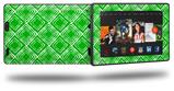 Wavey Green - Decal Style Skin fits 2013 Amazon Kindle Fire HD 7 inch