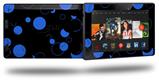 Lots of Dots Blue on Black - Decal Style Skin fits 2013 Amazon Kindle Fire HD 7 inch