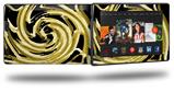 Alecias Swirl 02 Yellow - Decal Style Skin fits 2013 Amazon Kindle Fire HD 7 inch