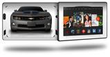 2010 Chevy Camaro Cyber Gray - Black Stripes - Decal Style Skin fits 2013 Amazon Kindle Fire HD 7 inch