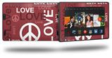 Love and Peace Pink - Decal Style Skin fits 2013 Amazon Kindle Fire HD 7 inch