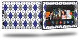 Argyle Blue and Gray - Decal Style Skin fits 2013 Amazon Kindle Fire HD 7 inch
