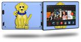 Puppy Dogs on Blue - Decal Style Skin fits 2013 Amazon Kindle Fire HD 7 inch