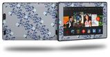 Victorian Design Blue - Decal Style Skin fits 2013 Amazon Kindle Fire HD 7 inch