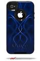 Abstract 01 Blue - Decal Style Vinyl Skin fits Otterbox Commuter iPhone4/4s Case (CASE SOLD SEPARATELY)