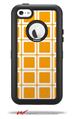 Squared Orange - Decal Style Vinyl Skin fits Otterbox Defender iPhone 5C Case (CASE SOLD SEPARATELY)