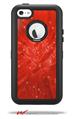 Stardust Red - Decal Style Vinyl Skin fits Otterbox Defender iPhone 5C Case (CASE SOLD SEPARATELY)