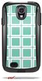 Squared Seafoam Green - Decal Style Vinyl Skin fits Otterbox Commuter Case for Samsung Galaxy S4 (CASE SOLD SEPARATELY)