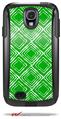 Wavey Green - Decal Style Vinyl Skin fits Otterbox Commuter Case for Samsung Galaxy S4 (CASE SOLD SEPARATELY)