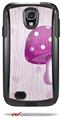 Mushrooms Hot Pink - Decal Style Vinyl Skin fits Otterbox Commuter Case for Samsung Galaxy S4 (CASE SOLD SEPARATELY)