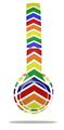 WraptorSkinz Skin Decal Wrap compatible with Beats Solo 2 WIRED Headphones Zig Zag Rainbow Skin Only (HEADPHONES NOT INCLUDED)