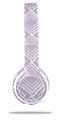 WraptorSkinz Skin Decal Wrap compatible with Beats Solo 2 WIRED Headphones Wavey Lavender Skin Only (HEADPHONES NOT INCLUDED)