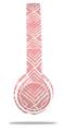 WraptorSkinz Skin Decal Wrap compatible with Beats Solo 2 WIRED Headphones Wavey Pink Skin Only (HEADPHONES NOT INCLUDED)