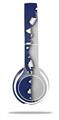 WraptorSkinz Skin Decal Wrap compatible with Beats Solo 2 WIRED Headphones Ripped Colors Blue Gray Skin Only (HEADPHONES NOT INCLUDED)