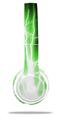 WraptorSkinz Skin Decal Wrap compatible with Beats Solo 2 WIRED Headphones Lightning Green Skin Only (HEADPHONES NOT INCLUDED)