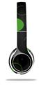 WraptorSkinz Skin Decal Wrap compatible with Beats Solo 2 WIRED Headphones Lots of Dots Green on Black Skin Only (HEADPHONES NOT INCLUDED)