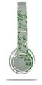 WraptorSkinz Skin Decal Wrap compatible with Beats Solo 2 WIRED Headphones Victorian Design Green Skin Only (HEADPHONES NOT INCLUDED)